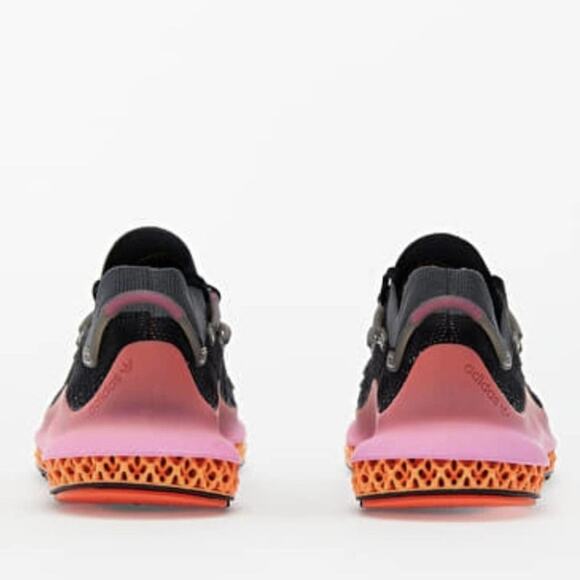 ADIDAS 4D Fusio pink orange black running athletic active tennis shoes size 11.5 - Picture 10 of 13